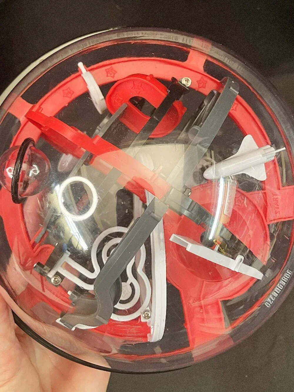 Space Challenge Maze Globe Ball 3D Labyrinth Puzzle/Game Sphere Sharper Image